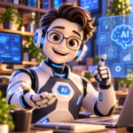 آواتار کارتونی آرش نیک‌رو، شخصیت هوش مصنوعی مدیر فروش B2B